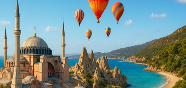 🇹🇷 جاذبه‌های دیدنی ترکیه؛ تلفیقی از تاریخ، طبیعت و فرهنگ